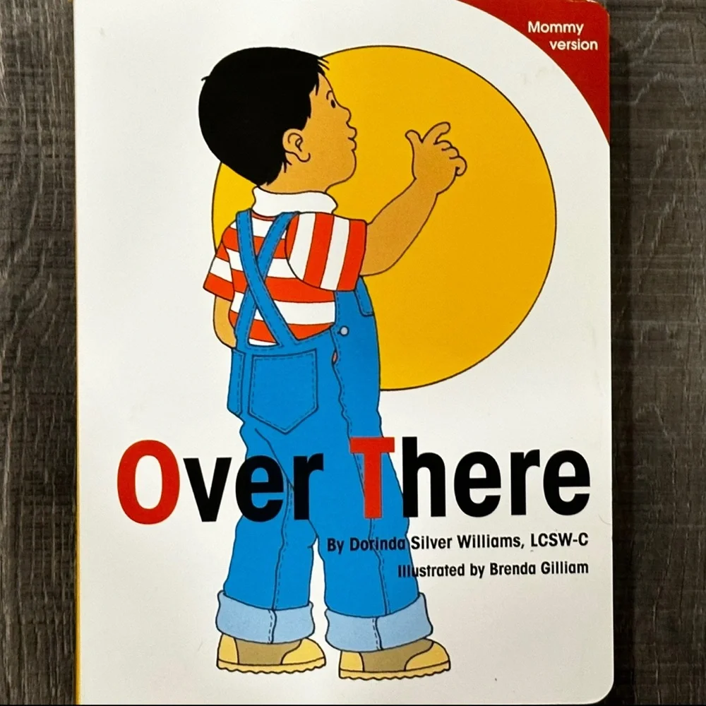 💞 Over There Mommy Edition Board Book About Military Moms